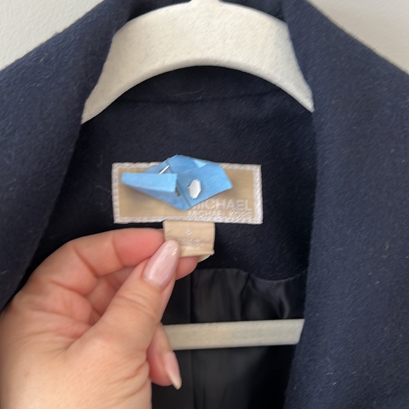 Michael Kors Sz8 Wool blend Wrap Coat - Picture 4 of 9